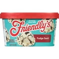 thumbnail image 1 of Friendly's Rich and Creamy Fudge Swirl Ice Cream Tub - 1.5 Quart, 1 of 7