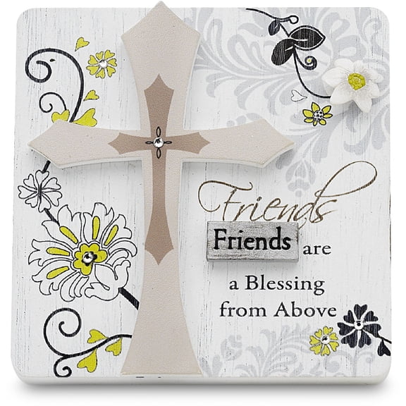 Friends - 3" x 3" Self-Standing Plaque