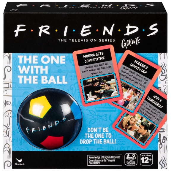 Friends '90s Nostalgia TV Show, The One With The Ball Party Game, for Teens and Adults