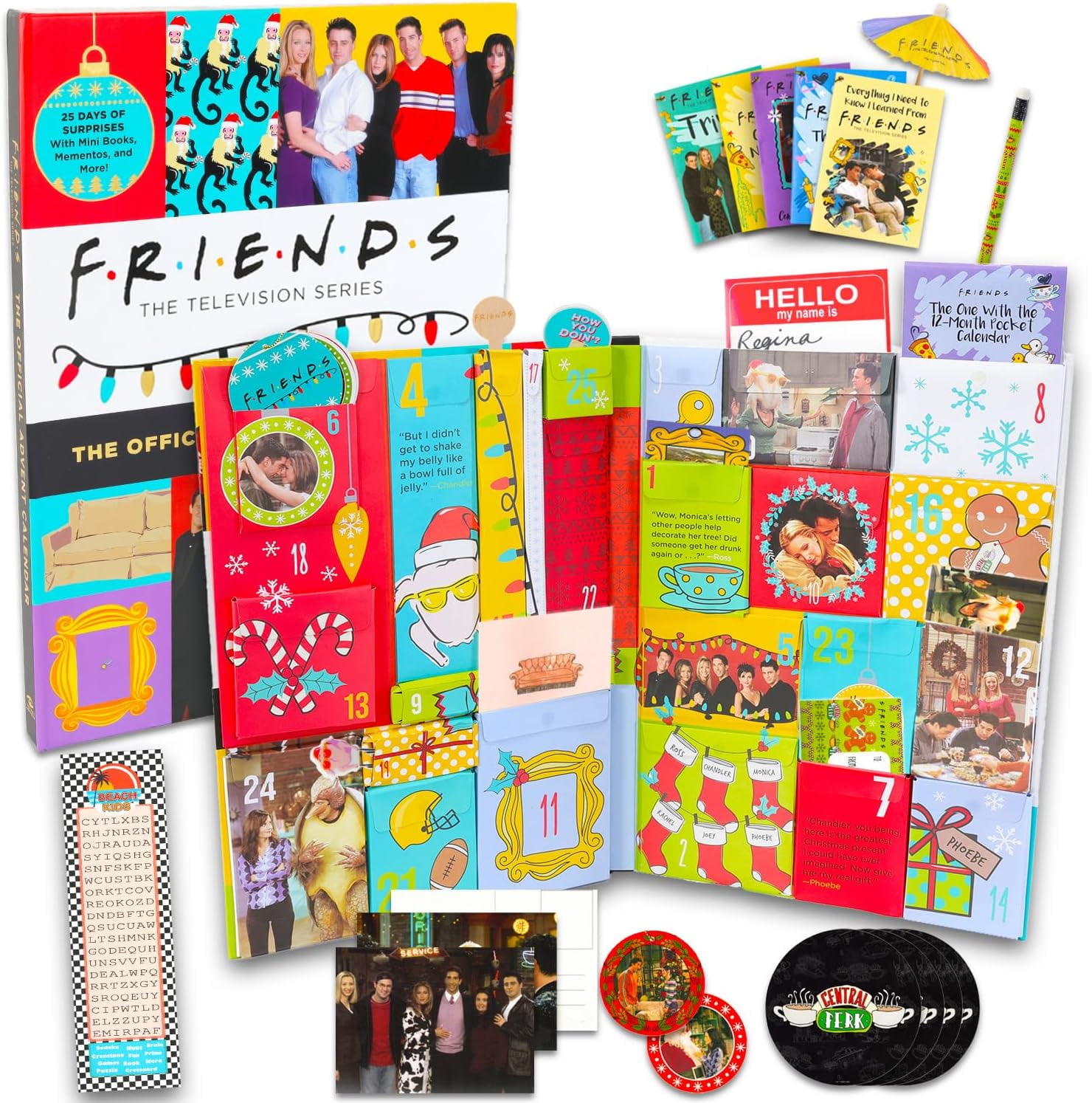 Friends Advent Calendar Countdown To Christmas 25 Day Calendar With friends-advent-calendar-countdown-to-christmas-25-day-calendar-with