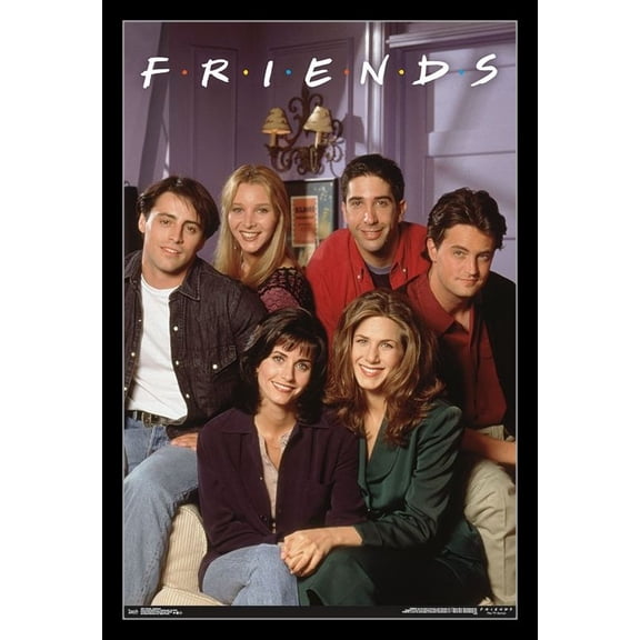 Friends - Apartment Laminated & Framed Poster Print (22 x 34)