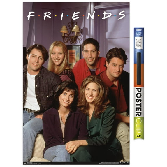 Friends - Apartment Wall Poster, 22.375" x 34"