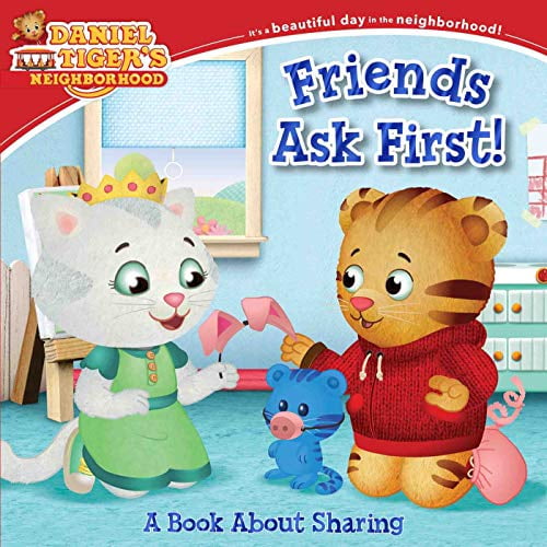 Pre-Owned Friends Ask First!: A Book about Sharing (Daniel Tiger's Neighborhood) Paperback