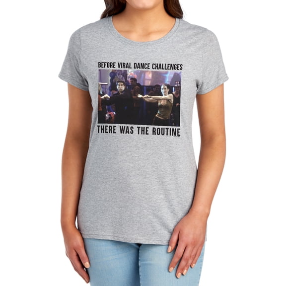 Friends Before Viral Dance Women's T Shirt, Athletic Heather, Large