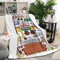 thumbnail image 1 of Friends Blanket Fleece Throw Blanket,Soft Warmer Flannel Blanket,Double-Layer Printed Blanket for Couch,Bedding,Sofa,Living Room and Camping 50"X40", 1 of 5