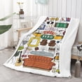 thumbnail image 1 of Friends Blanket TV Show Fleece Throw Blanket,Soft Warmer Flannel Blanket,Double-Layer Printed Blanket for Couch,Bedding,Sofa,Living Room and Camping All Season 60"X50", 1 of 6