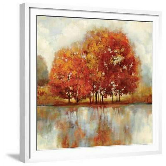 Friends, Botanical Scenic Seasons Framed Art Print Wall Art by Andrew Michaels Sold by Art.Com