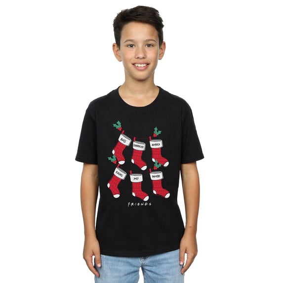 Friends Boys Christmas Stockings T-Shirt