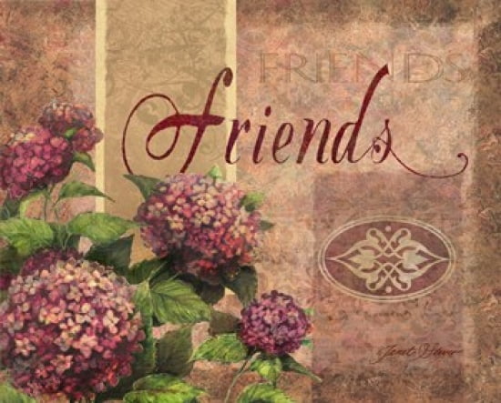 Friends Canvas Art - Janet Stever (21 x 17)