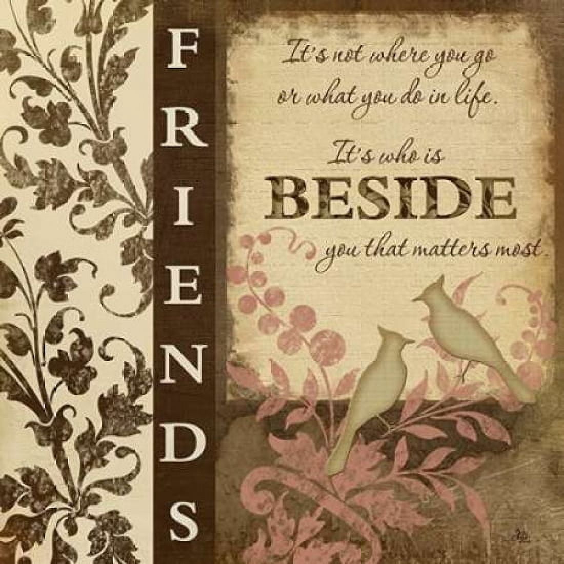 Friends Canvas Art - Jennifer Pugh (24 x 24)