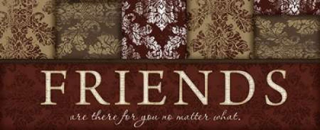 Friends Canvas Art - Jennifer Pugh (24 x 48)