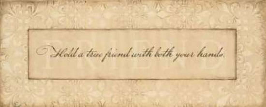Friends Canvas Art - Stephanie Marrott (10 x 20)