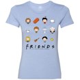 thumbnail image 1 of Friends - Cartoon Favorites Juniors T Shirt, 1 of 1