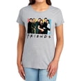thumbnail image 1 of Friends Cast Logo Women's T Shirt, Athletic Heather, X-Large, 1 of 6