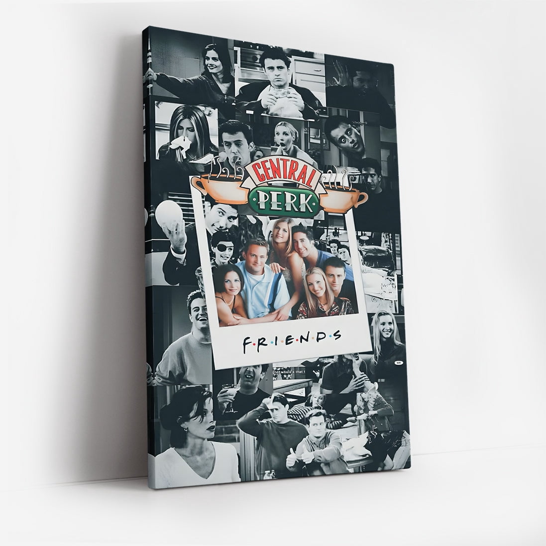 Friends Central Perk Canvas Wall Art, Iconic TV Show Decor, Living Room ...