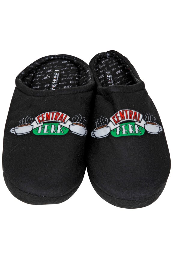 Central Perk Logo Men's Scuff House Slippers-XLarge