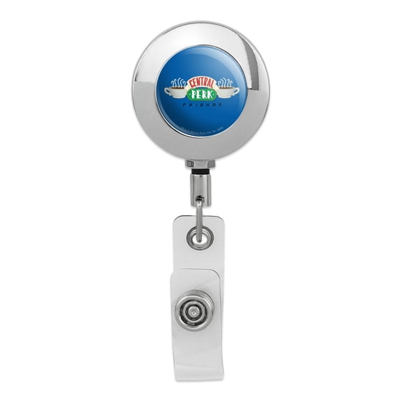 Friends Central Perk Logo Metal Badge Holder