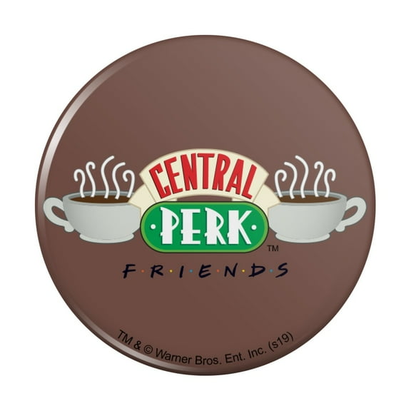Friends Central Perk Logo Pinback Button Pin