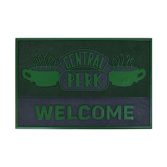 Friends Central Perk Logo Rubber Doormat