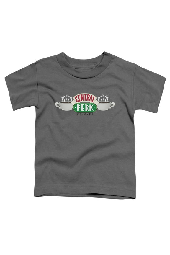 Friends - Central Perk Logo - Toddler Short Sleeve Shirt - 3T