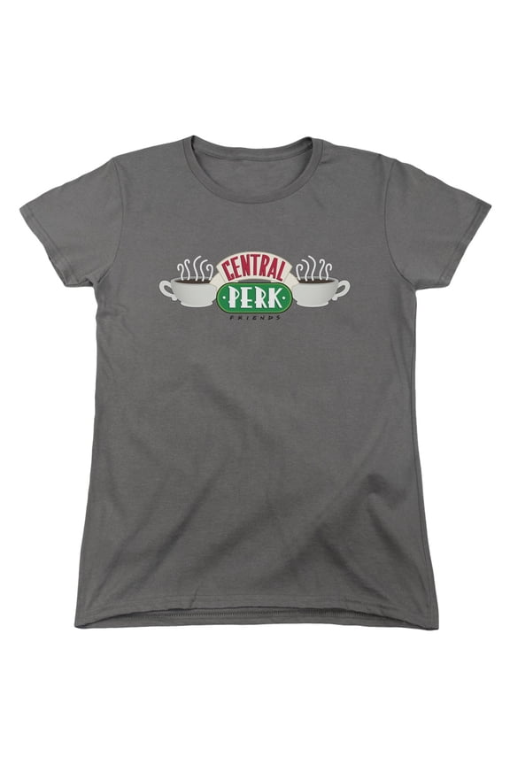 Friends - Central Perk Logo - Women's Short Sleeve Shirt - Large