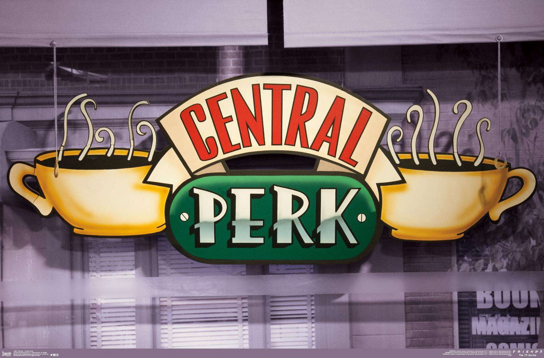 Friends - Central Perk Wall Poster, 14.725" x 22.375"