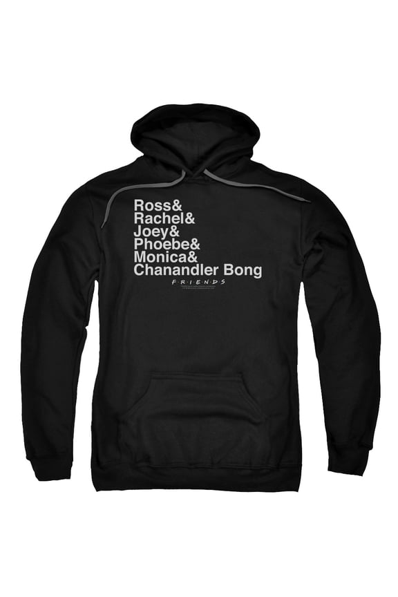 Chanandler Bong Adult Pullover Hoodie Sweatshirt Black