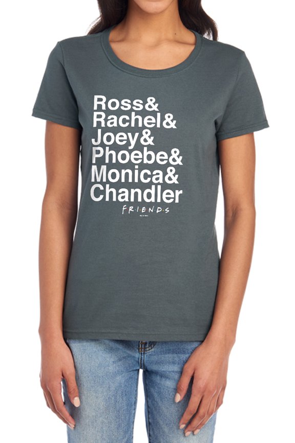 Friends Chanandler Bong Women's T Shirt, Charcoal, Medium