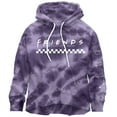 thumbnail image 1 of Friends - Checkered Logo Juniors Tie Dye Pullover Hoodie, 1 of 1