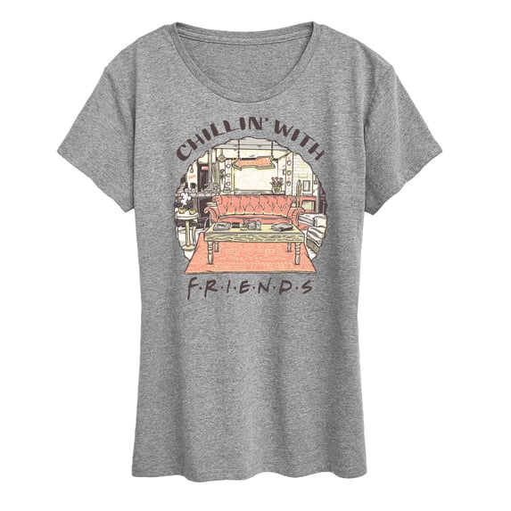 Friends - Chillin With Friends - Women's Short Sleeve Graphic T-Shirt