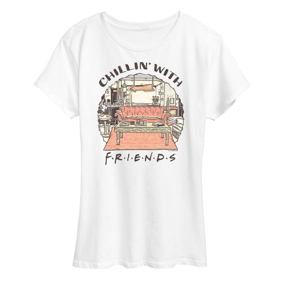 Friends - Chillin With Friends - Women's Short Sleeve Graphic T-Shirt