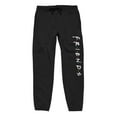 thumbnail image 1 of Friends Classic Dot Logo Adult Unisex Black Graphic Sweatpants - S, 1 of 1