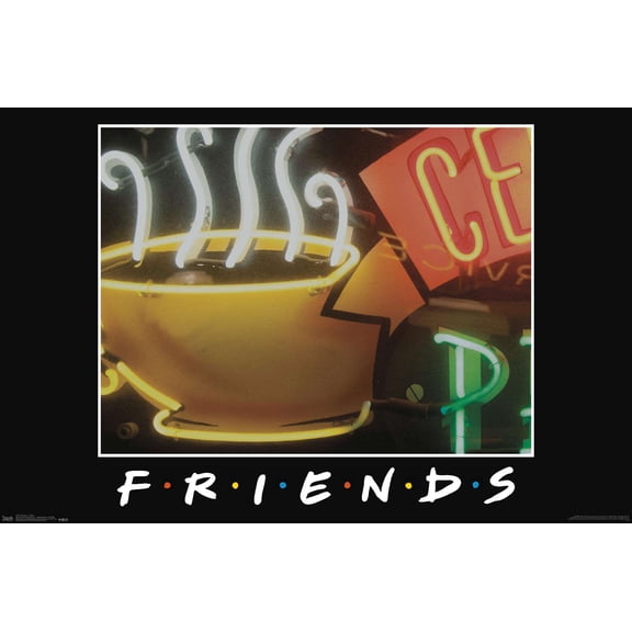 Friends - Coffee Wall Poster, 14.725" x 22.375"