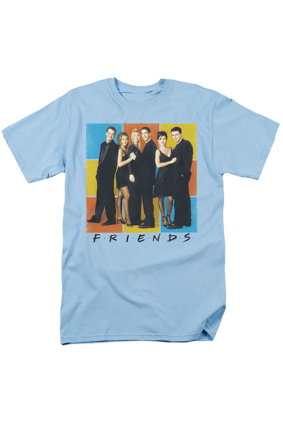 Friends Color Block Of Friends Unisex Adult T Shirt For Men And Women