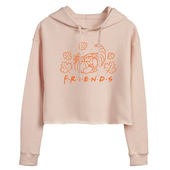 Friends - Cornucopia - Juniors Cropped Pullover Hoodie