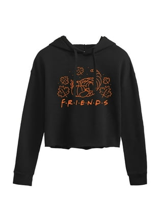 Friends cropped hoodie online