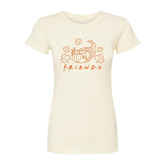 Friends - Cornucopia - Juniors Fitted Graphic T-Shirt