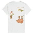 thumbnail image 1 of Friends - Couch and Icons - Men's Short Sleeve Graphic T-Shirt, 1 of 4