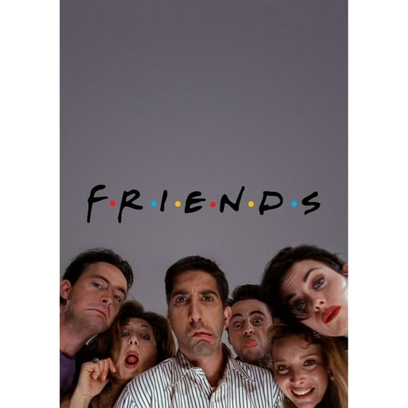 Friends Diamond Painting Set (for Adults) 5D DIY Character Diamond Art Set (for Beginners) Round Full Diamond Diamond Painting Gem Art Crafts (suitable for home wall decoration gifts)