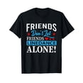 thumbnail image 1 of Friends Dont Let Friends Linedance Alone Line Dance T-Shirt, 1 of 3