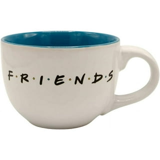 How You Brewin Friends White Ceramic Mug 20oz