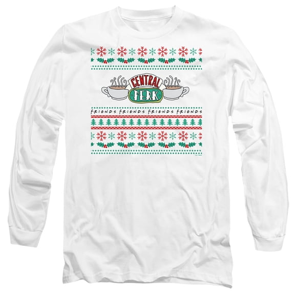 Friends Fair Isle Unisex Adult Long-Sleeve T Shirt