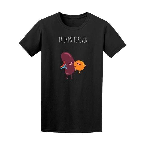 Friends Forever Spleen Orange T-Shirt Men -Image by Shutterstock, Male Medium
