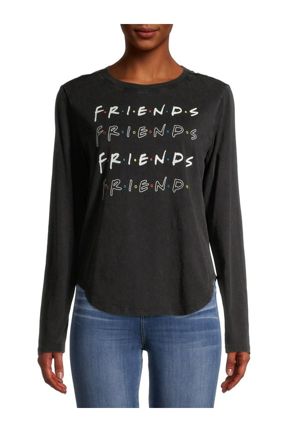 Friends Four Ladies Young Adult LS Top