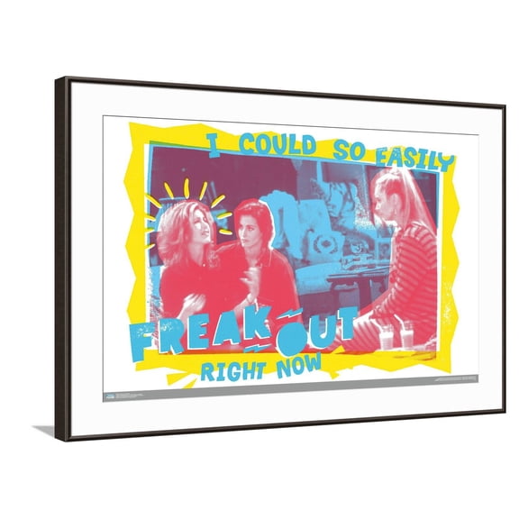 Friends - Freak Out Canvas Wall Poster, 22.375" x 34"