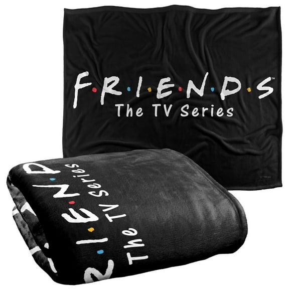 Friends Friends Logo Officially Licensed Silky Touch Super Soft Throw Blanket 50' x 60'