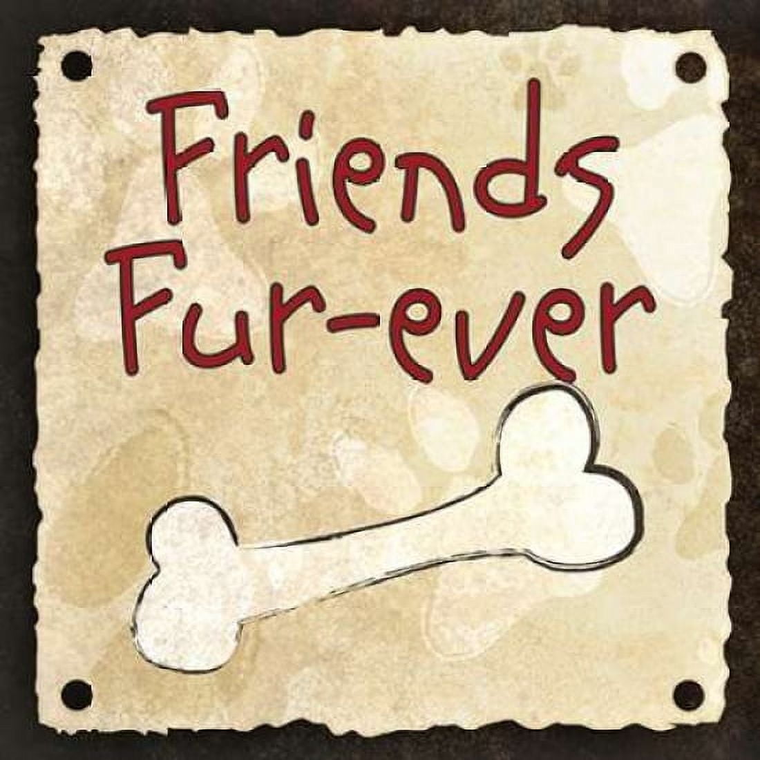 Friends Fur-Ever Canvas Art - SD Graphics Studio (24 x 24)