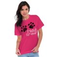 thumbnail image 1 of Friends Fur-Ever Pet Owner Cat Lady Women's Plus Size Graphic Tee Brisco Brands 4X, 1 of 3