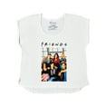 thumbnail image 1 of Friends Group Classic Graphic Crew Neck Short Sleeve T-Shirt, Sizes 14-34W (Juniors Plus), 1 of 3