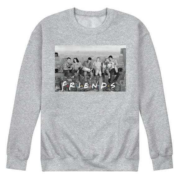 Friends - Group Photo - Men's Long Sleeve Crew Fleece Sweatshirt